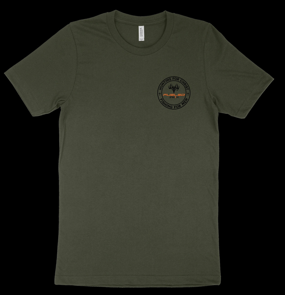 God Made A Deer Hunter T-Shirt – fueledbyfaithoutdoors